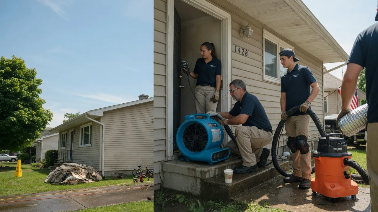Water Damage Restoration in Bend, TX near me